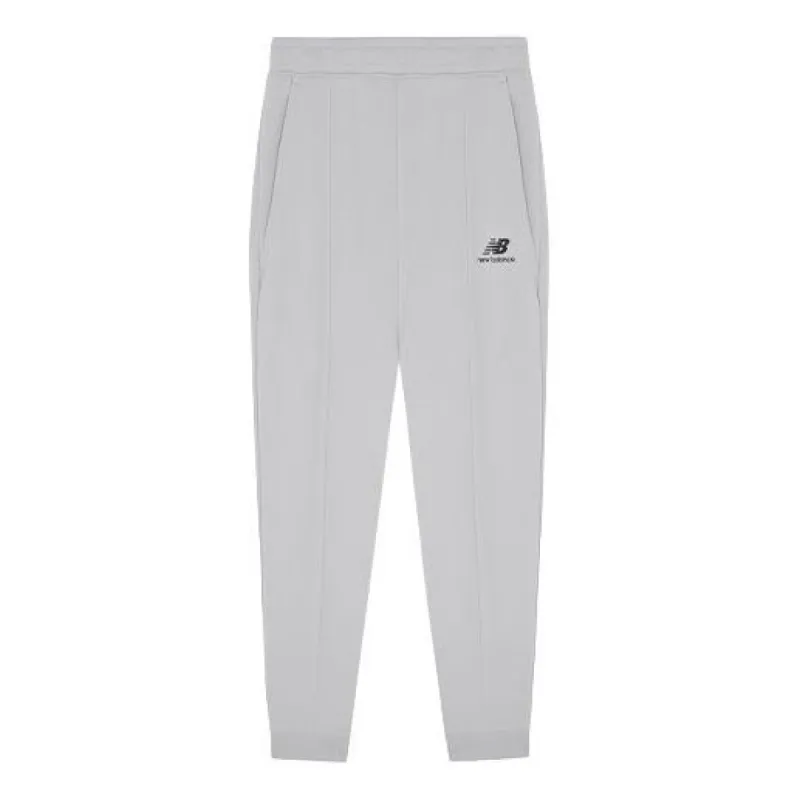 New Balance Logo Casual Joggers 'Grey Black' AMP11313-OGR sold by KicksCrew