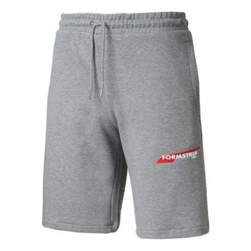 Puma Club Shorts 'Grey White Red' 597479-03 sold by KicksCrew