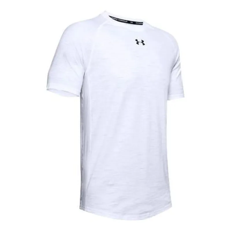 Under Armour Charged Cotton T-shirt 'White' 1351570-100 sold by KicksCrew
