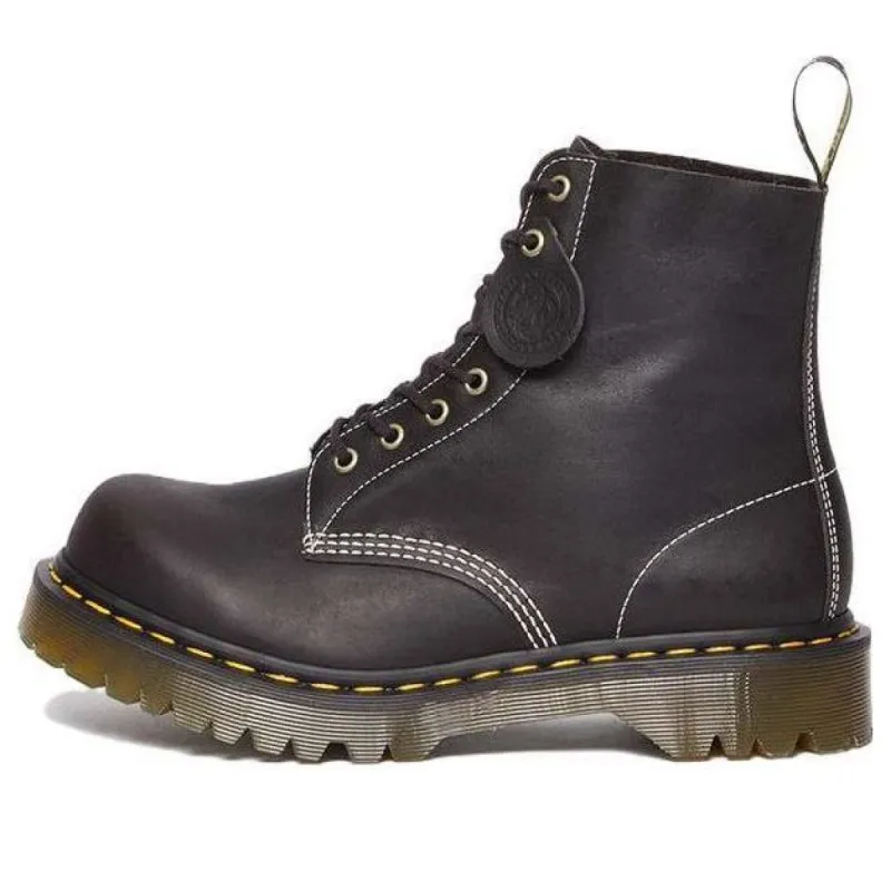 Dr.Martens 1460 Pascal Phoenix Leather Lace Up Boots 'Charcoal Grey' 31023057 sold by KicksCrew