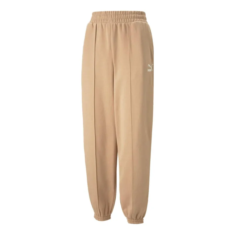 (WMNS) Puma Classics Sweatpants 'Beige' 671751-89 sold by KicksCrew