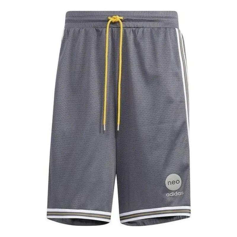 Adidas Neo U BB Mesh Shorts 'Grey' HM2047 sold by KicksCrew