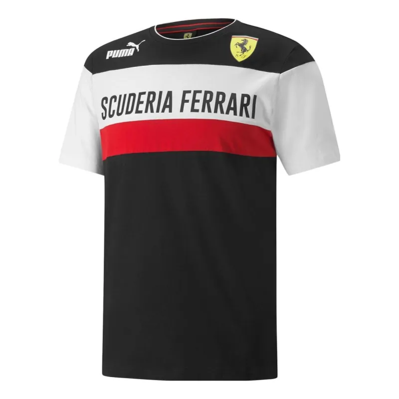 Puma Ferrari Race SDS Short Sleeve T-Shirt 'Black' 533743-01 sold by KicksCrew