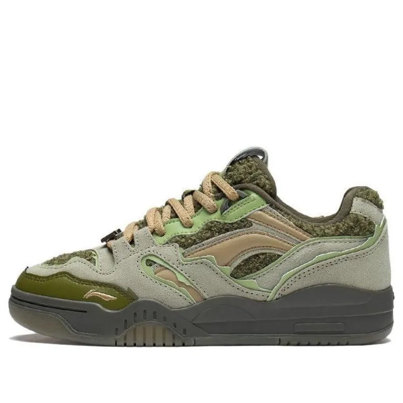 Li-Ning Moon White Dream Catching 'Olive Green' AGCS427-3 sold by KicksCrew