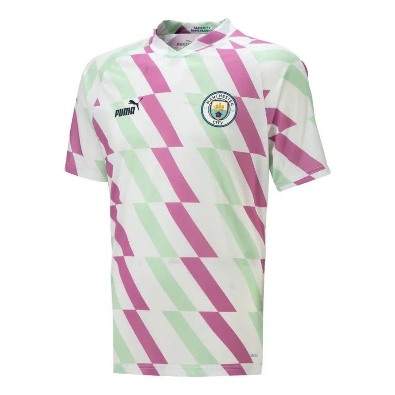 Puma Man City Pre Match Jersey 'Teal' 769498-11 sold by KicksCrew