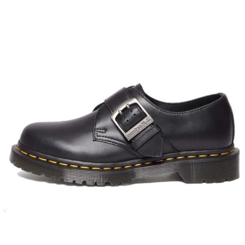 Dr. Martens 1461 Buckle Pull Up Leather Oxford Shoes 'Black' 31040001 sold by KicksCrew