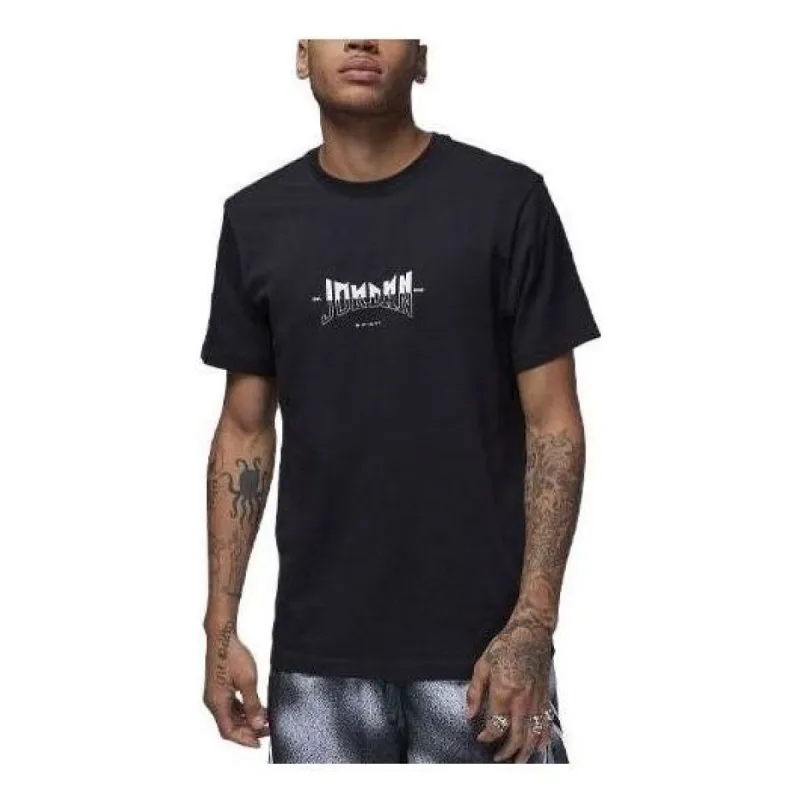 Air Jordan Sport Graphic T-Shirt 'Black' FD7001-010 sold by KicksCrew
