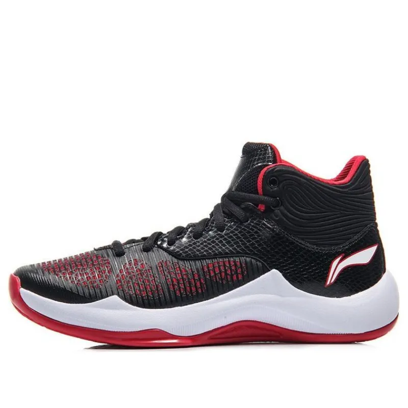 Li-Ning Sonic 5 TD 'Black Red' ABPM005-2 sold by KicksCrew