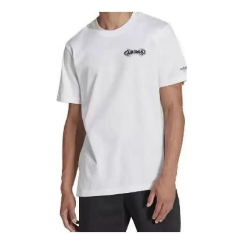 Adidas Graphic Campus T-Shirts 'White' HL9245 sold by KicksCrew