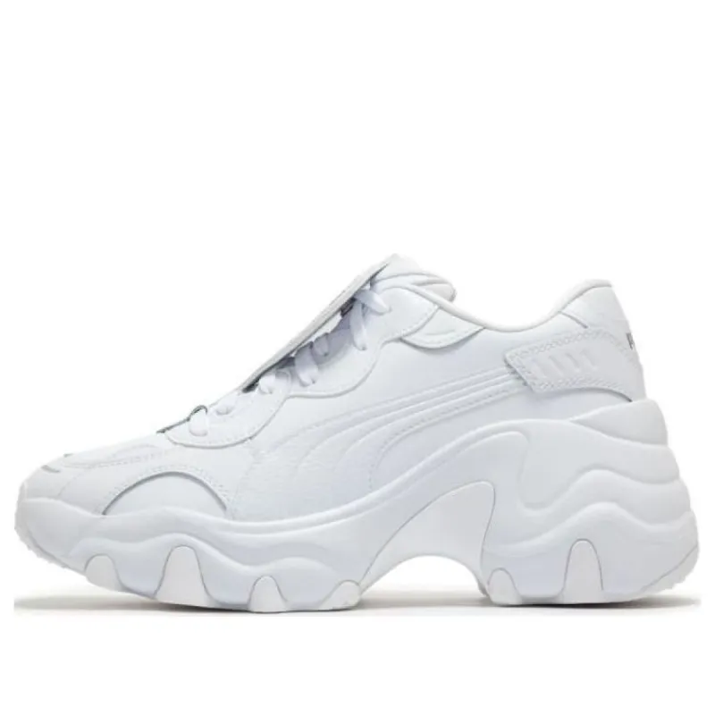 (WMNS) PUMA Pulsar Wedge Sneakers 'White' 398676-01 sold by KicksCrew