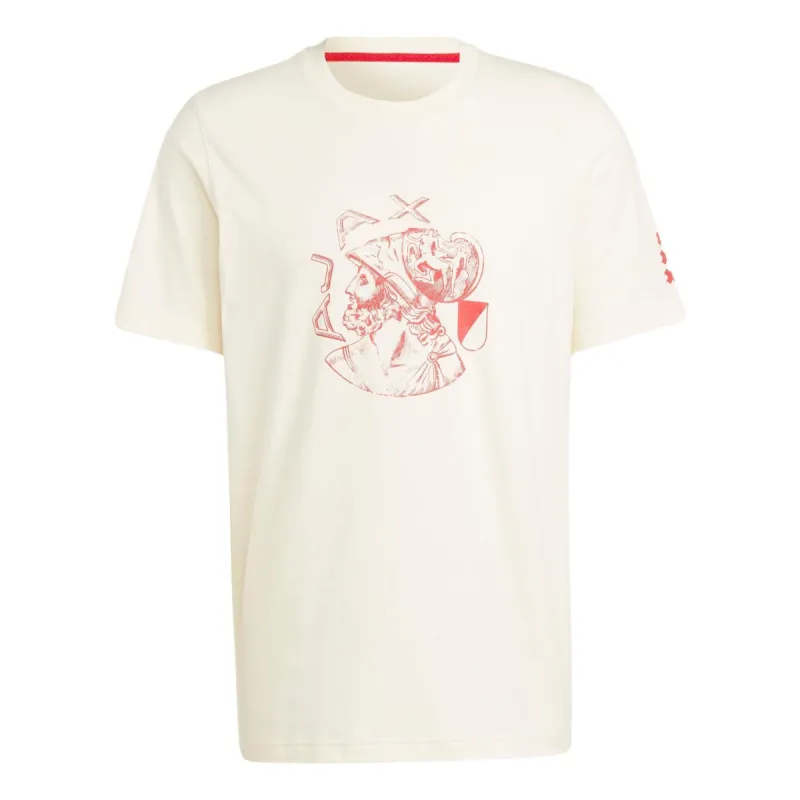 Adidas Originals Ajax Crest T-Shirts 'White' IN4722 sold by KicksCrew