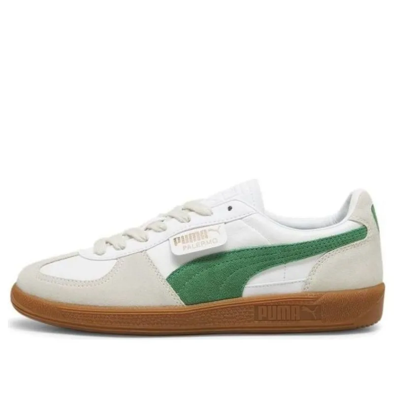 PUMA Palermo LTH Shoes 'White Green Gum' 396464-07 sold by KicksCrew