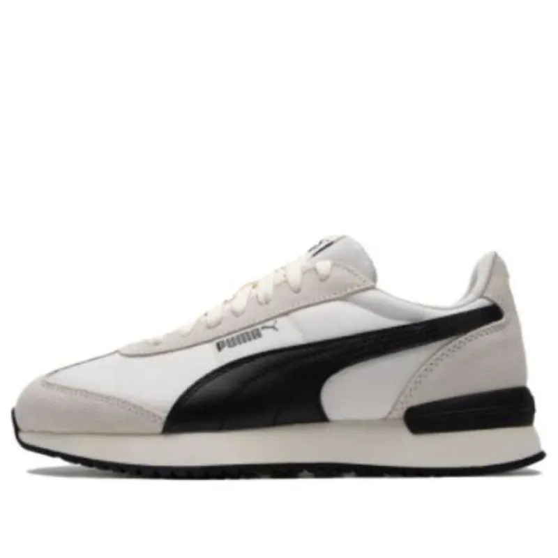 PUMA R78 Nylon Retro Sneakers 'Beige White Black' 399250-01 sold by KicksCrew