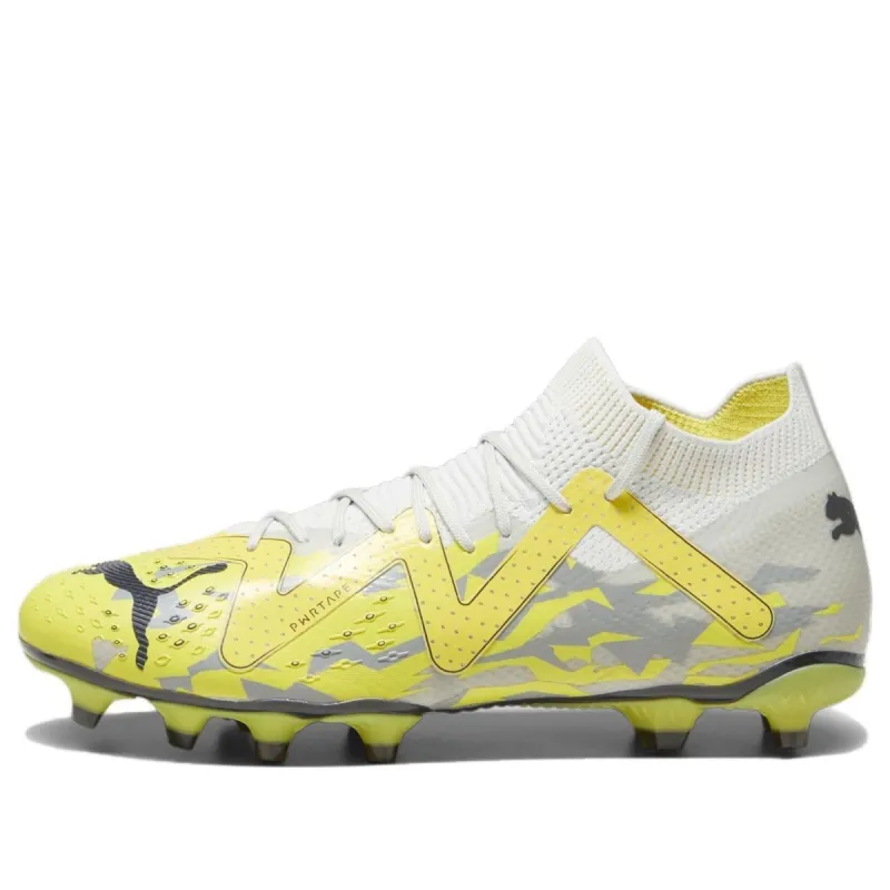 PUMA Future Pro FG Soccer Shoes 'White Yellow' 107361-04 sold by KicksCrew