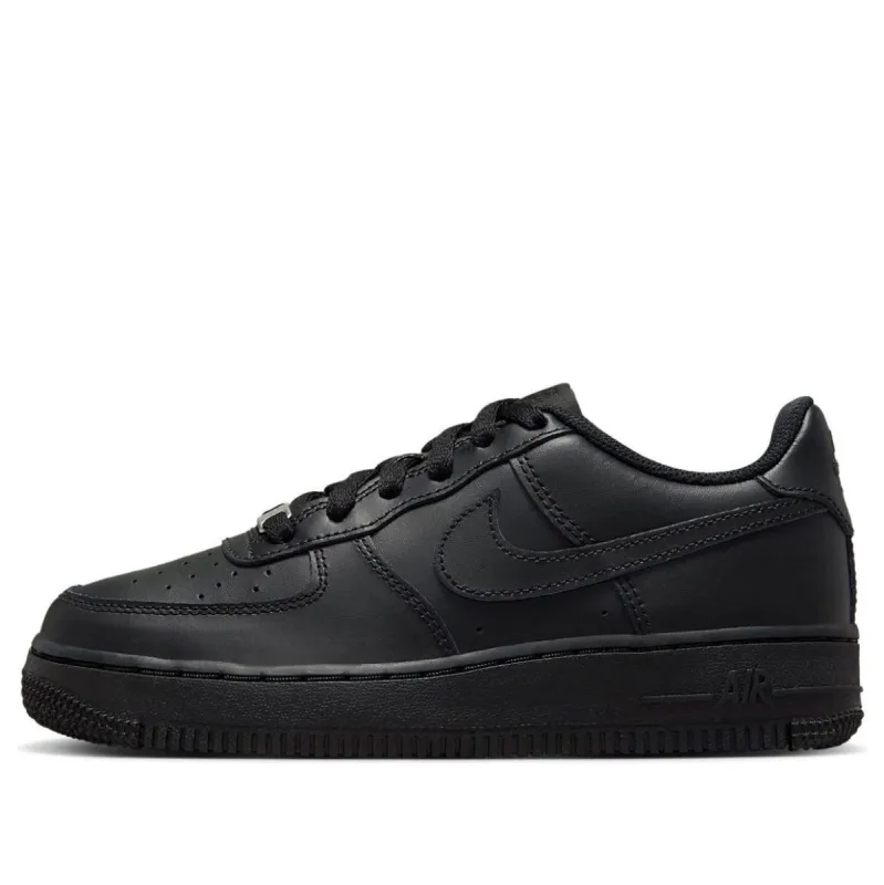 (GS) Nike Air Force 1 LE 'Triple Black' FV5951-001 sold by KicksCrew