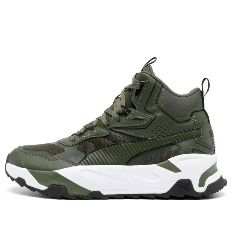 PUMA Trinity Mid Hybrid Sneakers 'Myrtle' 392327-02 sold by KicksCrew