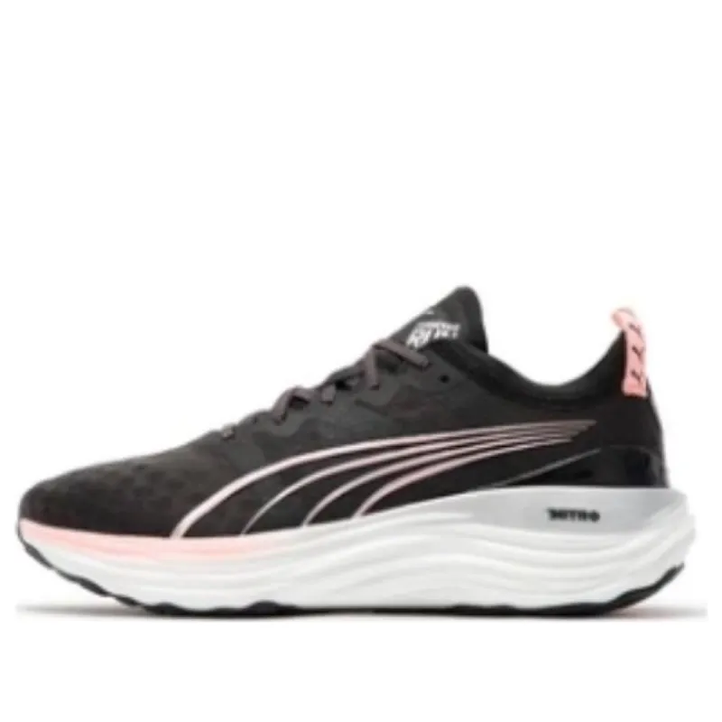 (WMNS) PUMA ForeverRun NITRO Running Shoes 'Black Pink' 377758-08 sold by KicksCrew