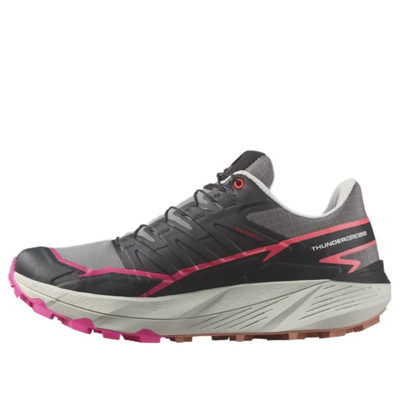 (WMNS) SALOMON Thundercross 'Plum Kitten Black' 473827 sold by KicksCrew