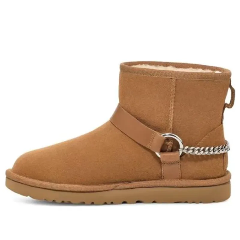 (WMNS) UGG Classic Mini Chain 'Chestnut' 1135090-CHE sold by KicksCrew