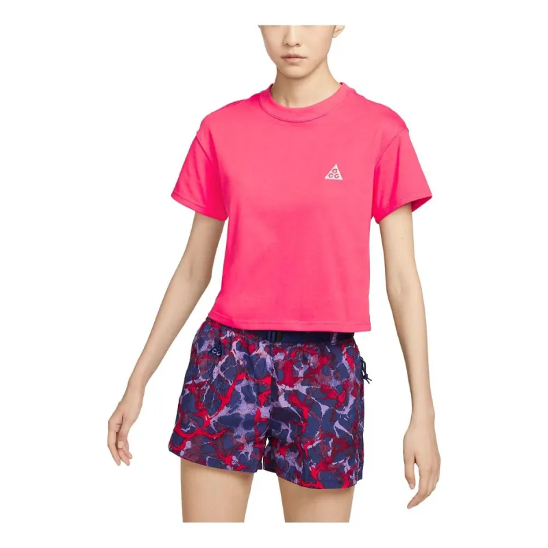 (WMNS) Nike ACG Dri-FIT ADV T-shirt 'Neon Pink' FD2717-850 sold by KicksCrew