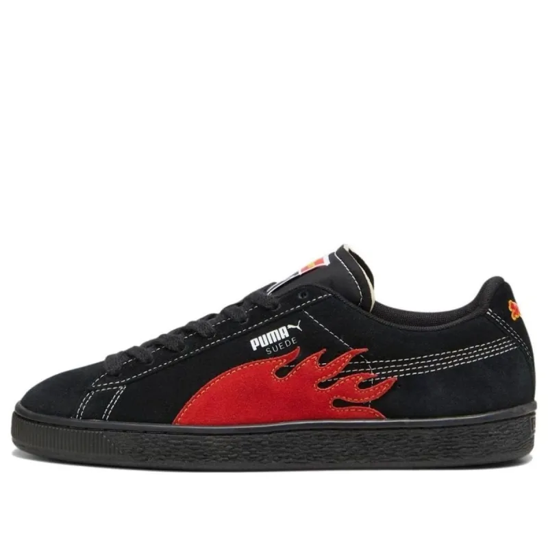 Puma x Butter Goods Suede Classic Shoes 'Black Red' 396127-01 sold by KicksCrew