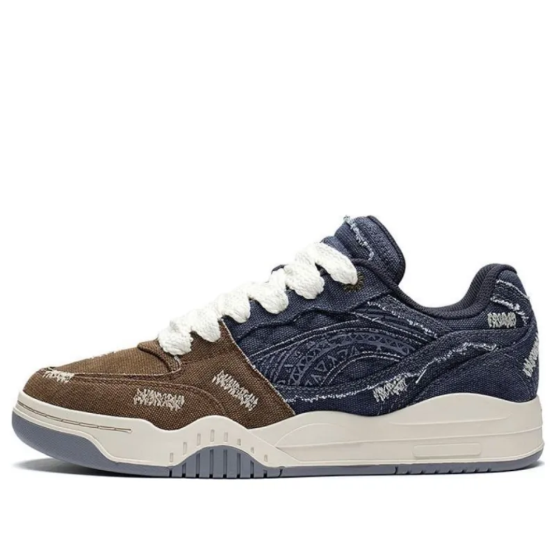 Li-Ning Moon White 'Blue Brown' AGCS427-5 sold by KicksCrew