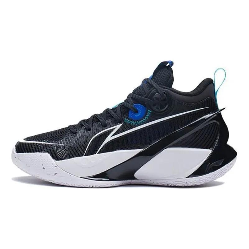 (GS) Li-Ning Sonic 10 V1 Mid 'Black Blue' YKBS022-5 sold by KicksCrew