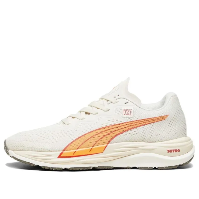 (WMNS) Puma First Mile x Velocity Nitro 2 'Warm White Bright Melon' 379114-01 sold by KicksCrew