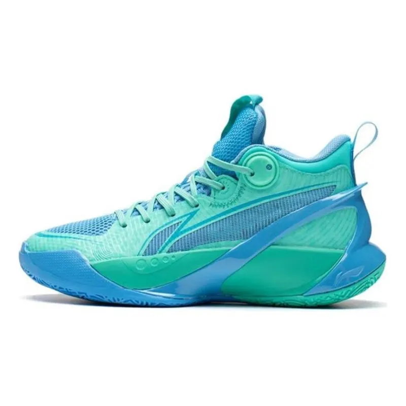 (GS) Li-Ning Sonic 10 V1 Mid 'Green Blue' YKBS022-3 sold by KicksCrew