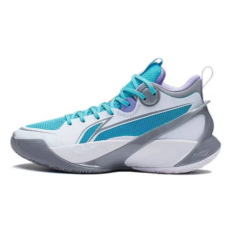 (GS) Li-Ning Sonic 10 V1 Mid 'White Grey' YKBS022-1 sold by KicksCrew