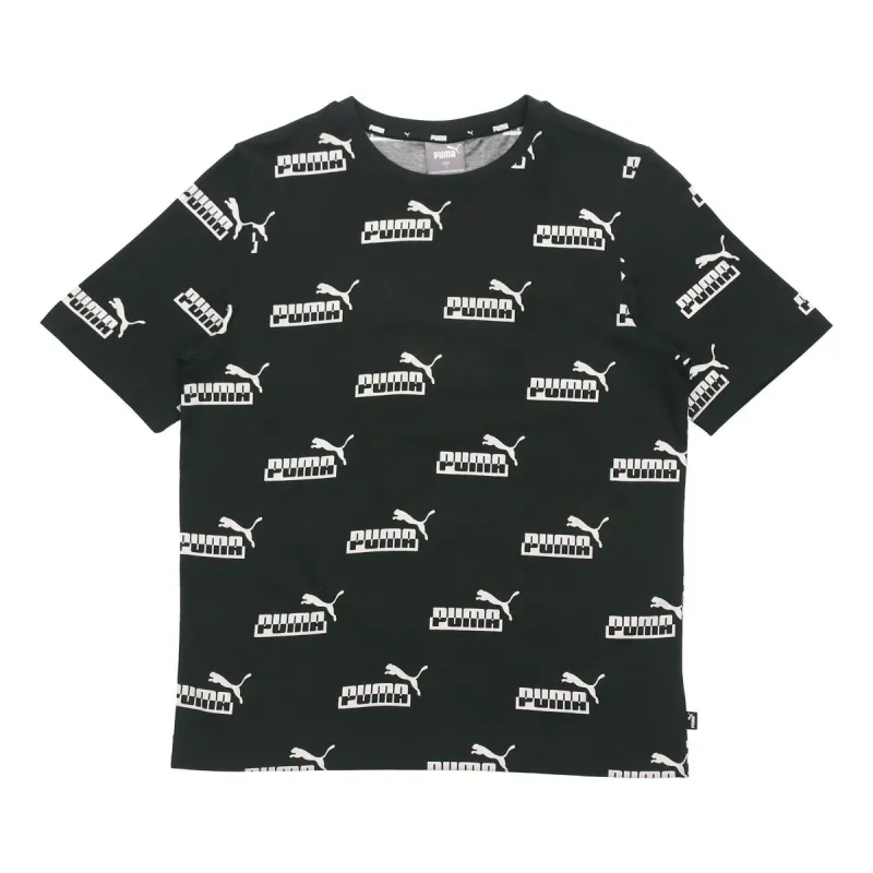 Puma AOP T-Shirt 'Black' 855984-01 sold by KicksCrew