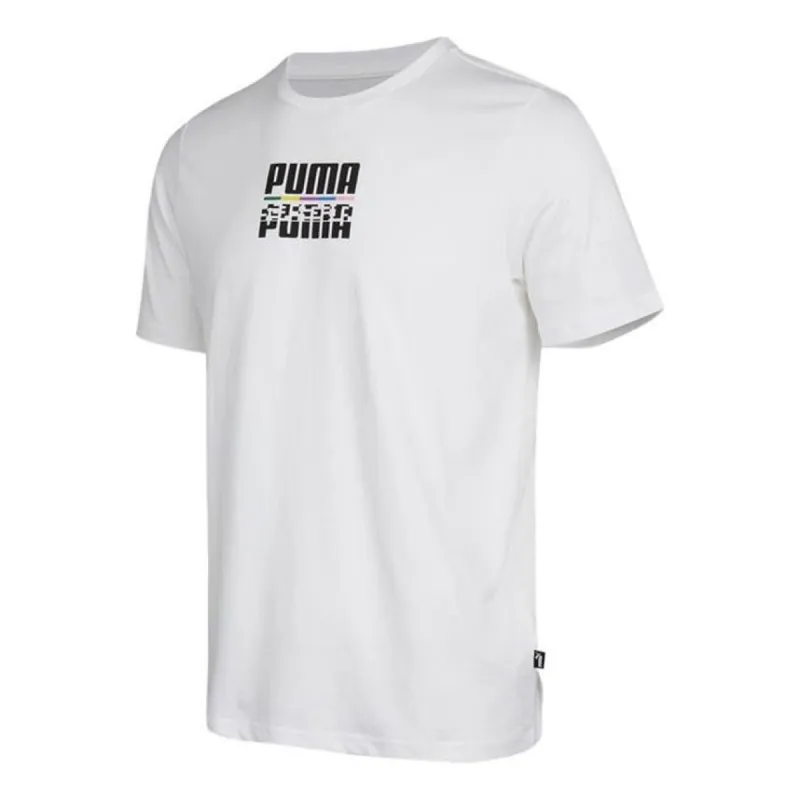 Puma Core International T-Shirt 'White' 855977-02 sold by KicksCrew
