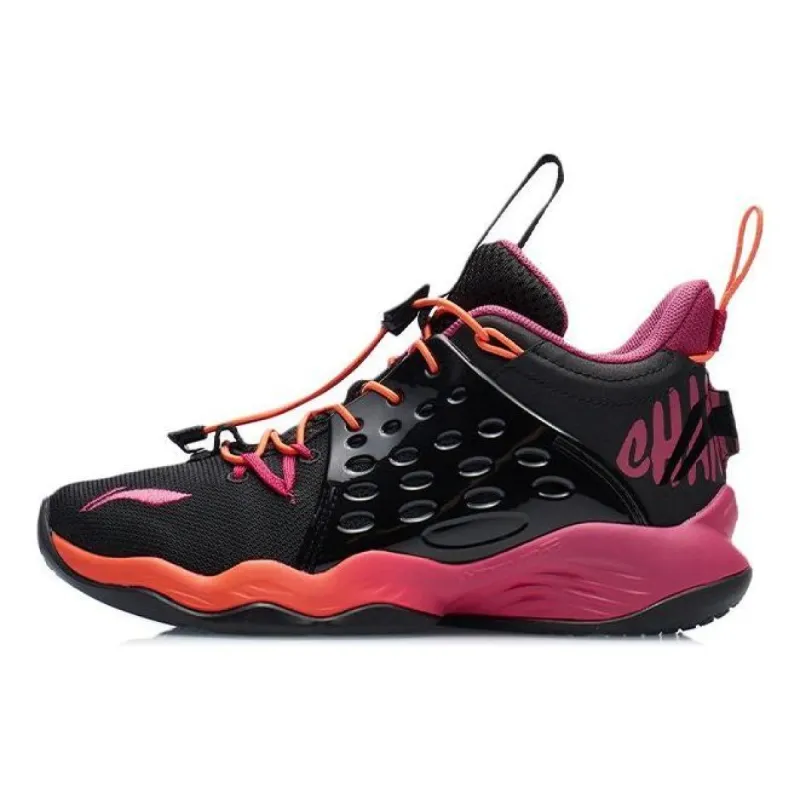 (GS) Li-Ning Sonic 7 'Black Red Pink' YKBR026-9 sold by KicksCrew