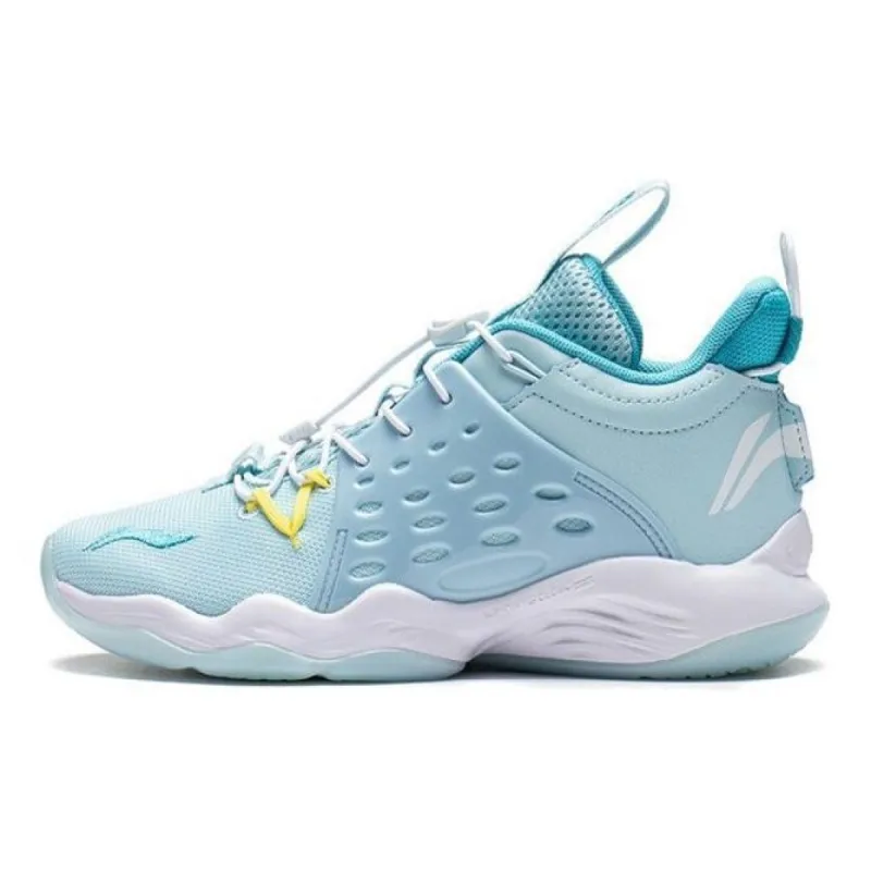(GS) Li-Ning Sonic 7 Mid 'Blue Green' YKBR026-3 sold by KicksCrew