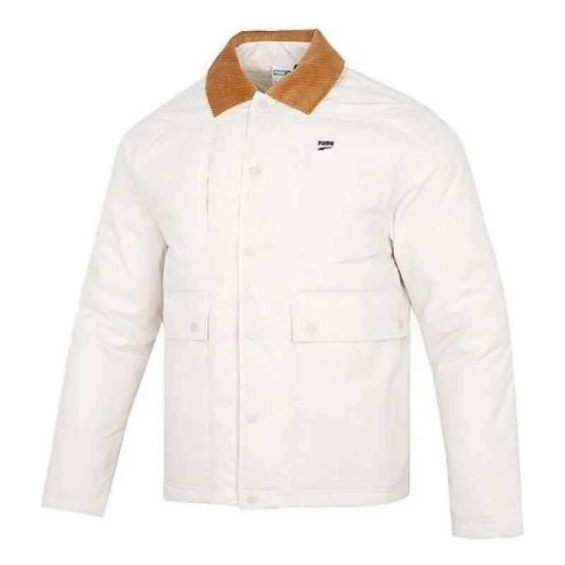 Puma Downtown Padded Jacket 'White' 537868-65 sold by KicksCrew