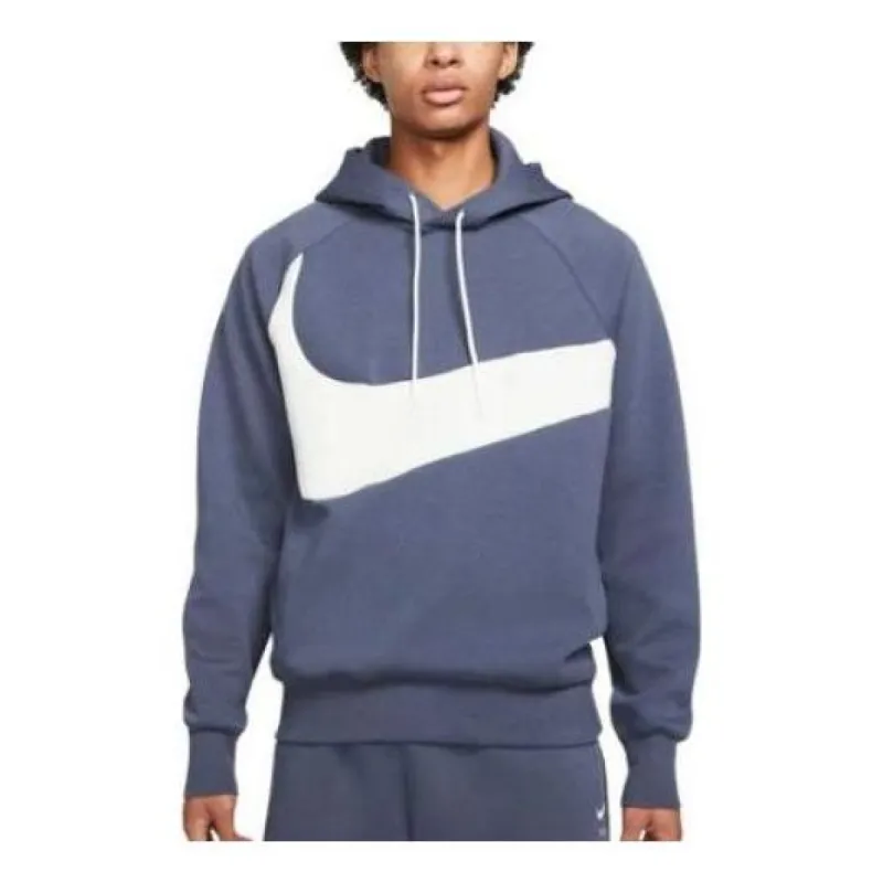 Nike Sportswear Swoosh Tech Fleece Pullover Hoodie 'Thunder Blue' DD8222-437 sold by KicksCrew