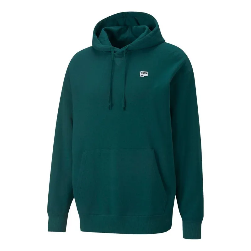 Puma Downtown Hoodie 'Green' 537750-24 sold by KicksCrew