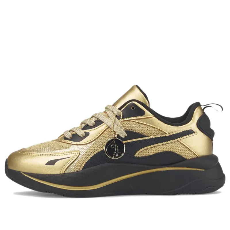 (WMNS) Puma Baby Phat x RS-Curve 'Team Gold Black' 384606-01 sold by KicksCrew