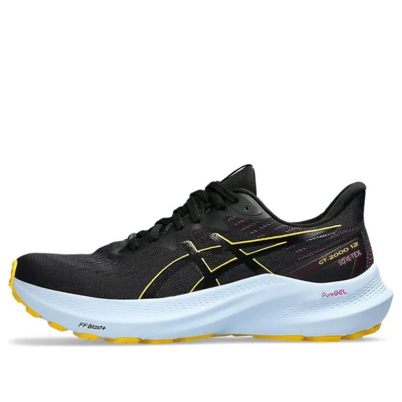 (WMNS) ASICS GT-2000 12 GORE-TEX 'Black Saffron' 1012B507-001 sold by KicksCrew