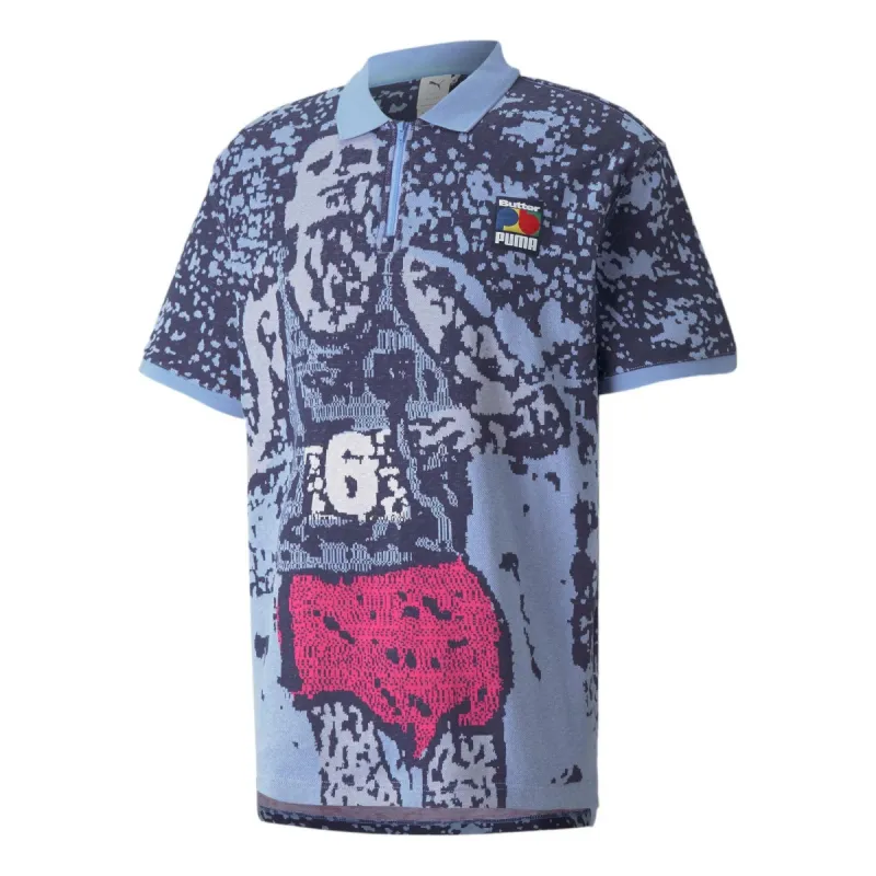 Puma X Butter Goods Polo Shirt 'Blue' 534059-86 sold by KicksCrew