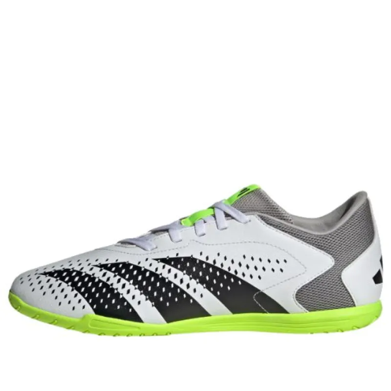 adidas Predator Accuracy.4 Indoor 'White Black Lucid Lemon' GY9986 sold by KicksCrew