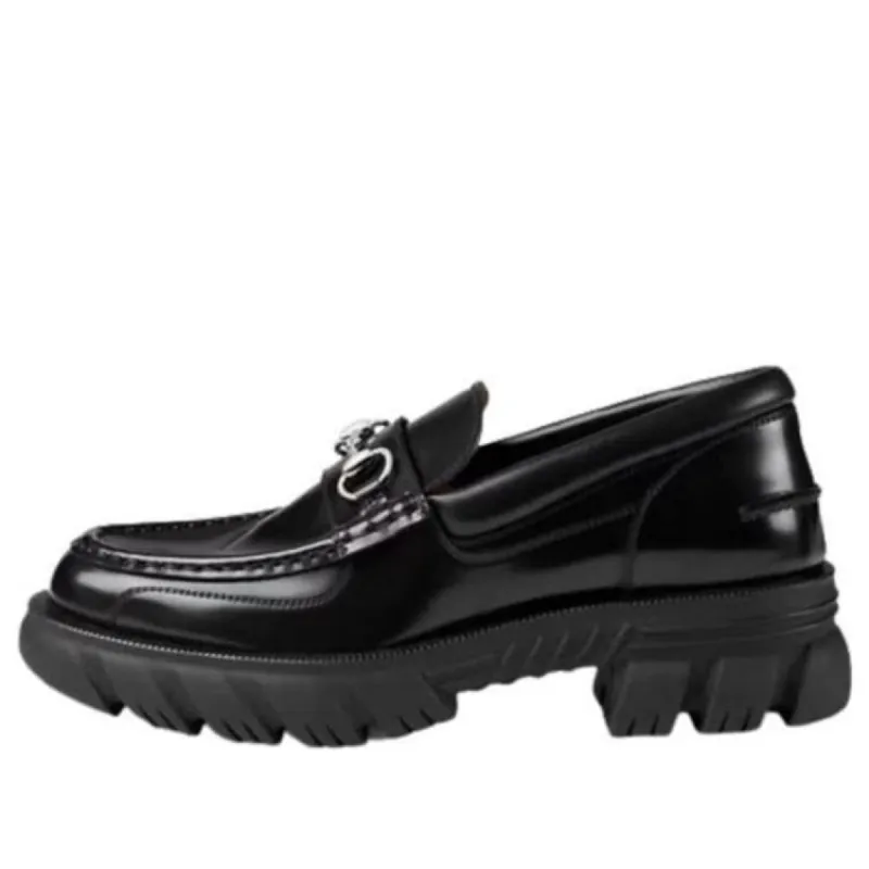 GUCCI Horsebit Loafer 'Black' 658822-DKSD0-1000 sold by KicksCrew