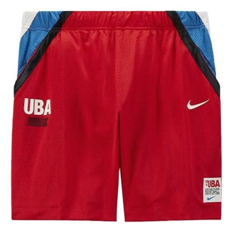Nike Mesh Shorts Contrasting Colors Alphabet Printing Sports Basketball US Edition Red CW8012-611 sold by KicksCrew