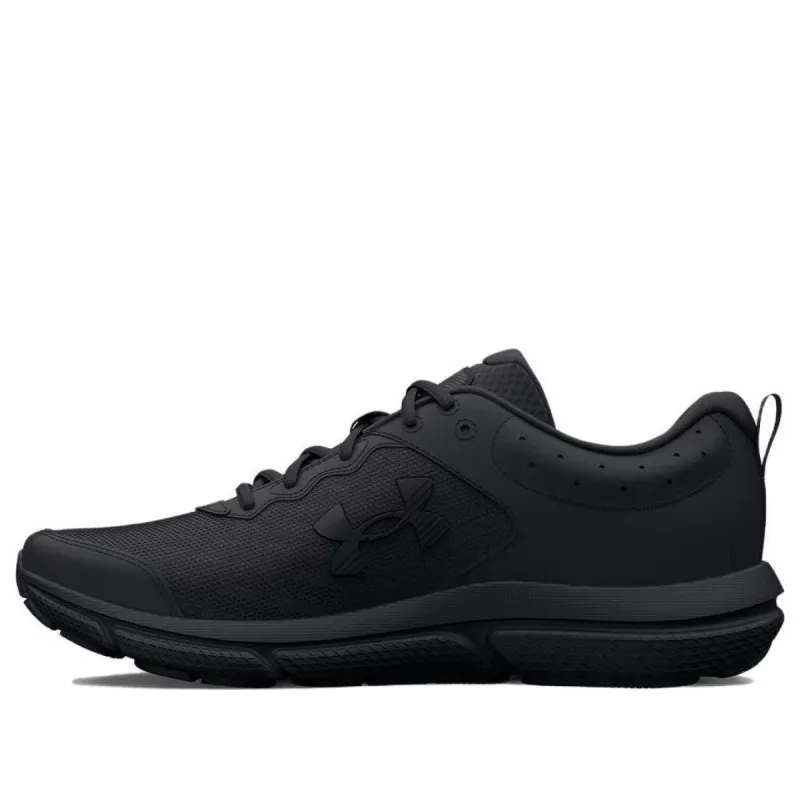 Under Armour Charged Assert 10 6E Wide 'Triple Black' 3026177-002 sold by KicksCrew