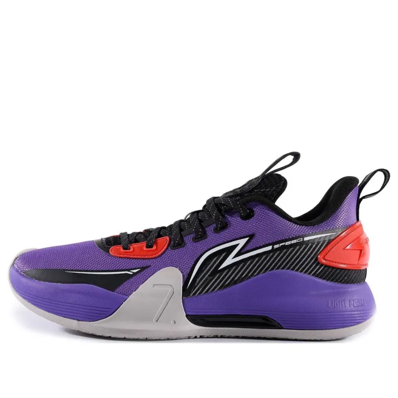 Li-Ning Speed 7 Team 'Purple Black' ABPT013-7 sold by KicksCrew