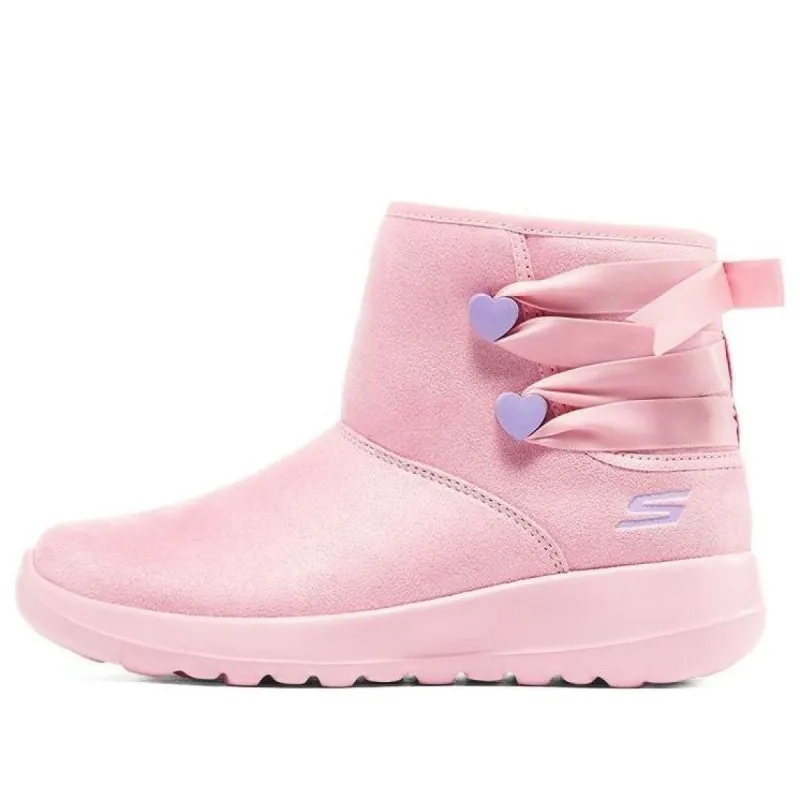 (GS) Skechers Comfy Boots 'Pink' 302921L-PKLV sold by KicksCrew