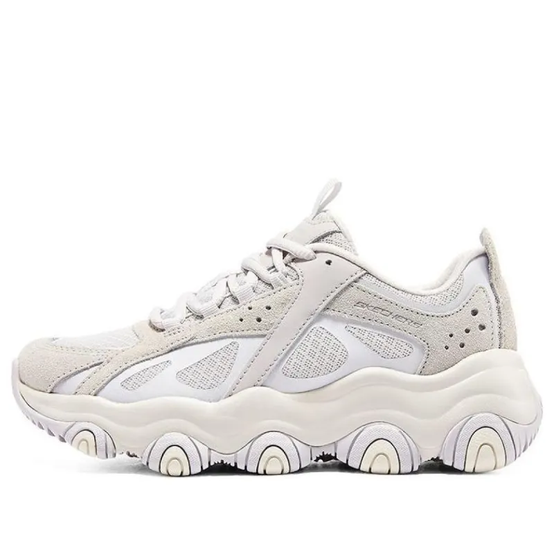 (Wmns) Skechers DLITES 'White' 149891-GYW sold by KicksCrew
