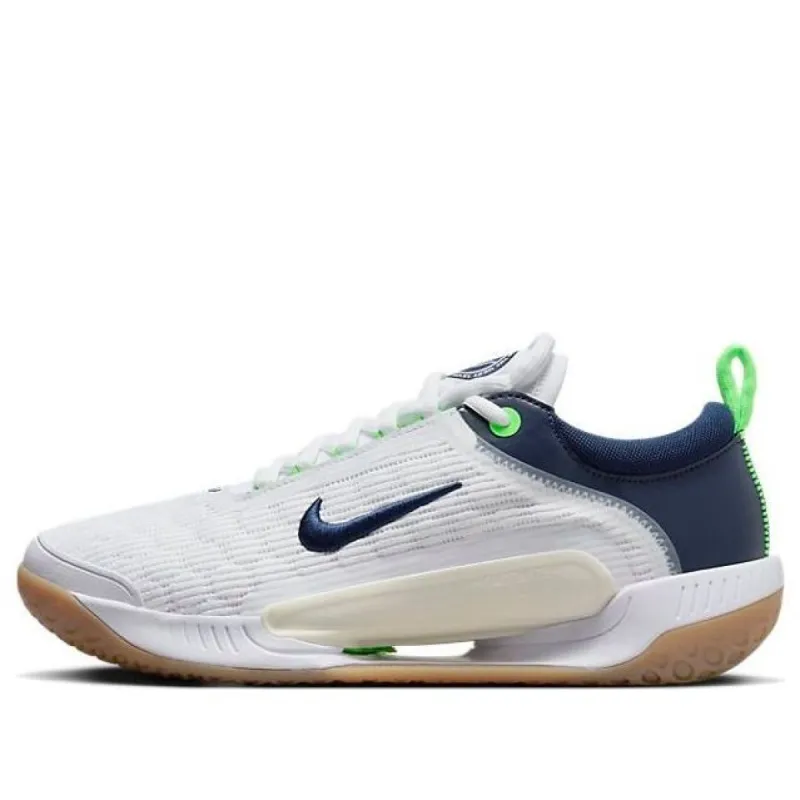 Nike Zoom Court NXT HC 'White Navy Green Strike' DV3276-103 sold by KicksCrew