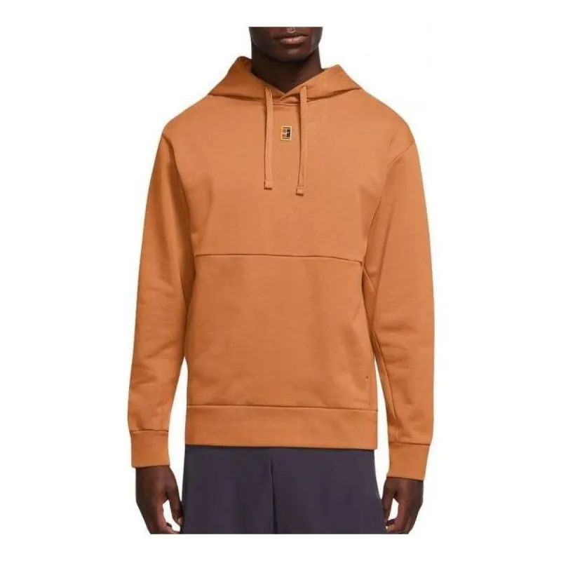 Nike Court Heritage Fleece Tennis Hoodie 'Orange' CU4489-808 sold by KicksCrew