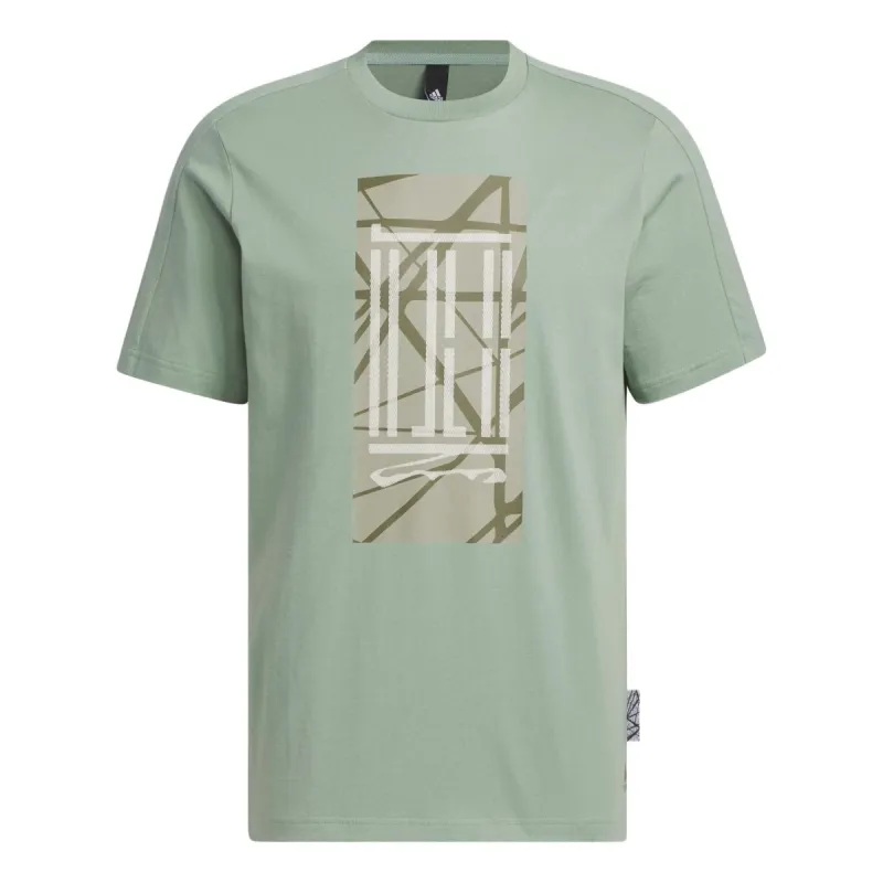 Adidas Wuji Sportswear T-shirts 'Olive Green' IA8148 sold by KicksCrew